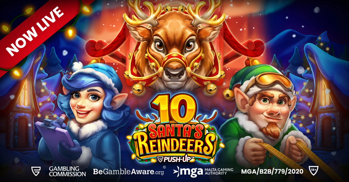 10 Santas Reindeers