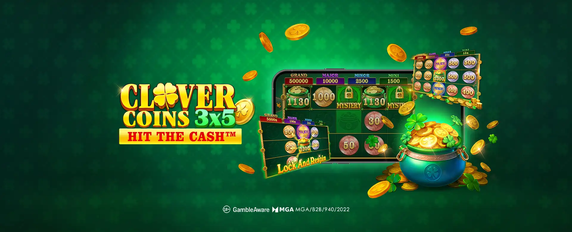 Clover Coins 3x5