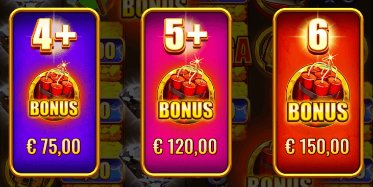 Explosive Gold Blitz Bonus Buy