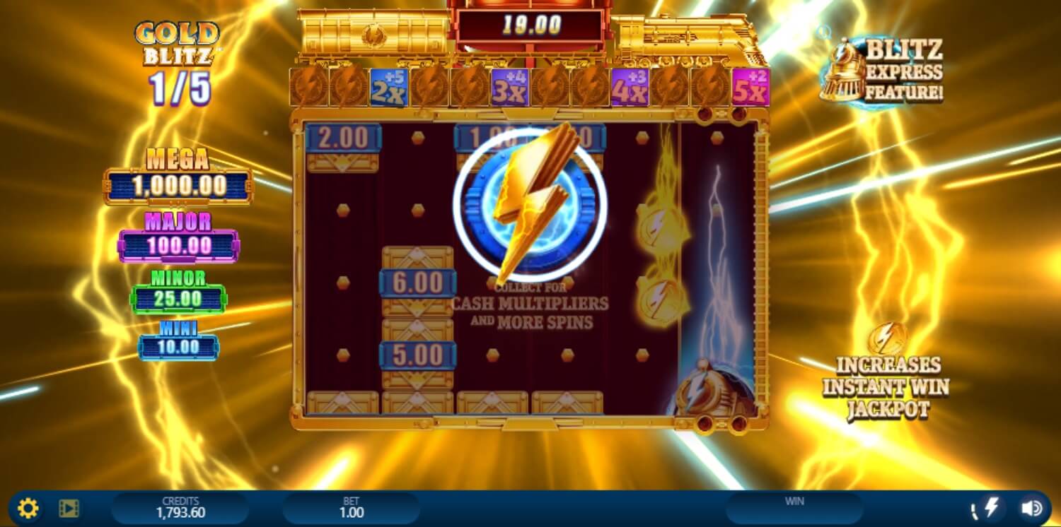 Gold Blitz Express Slot game Review