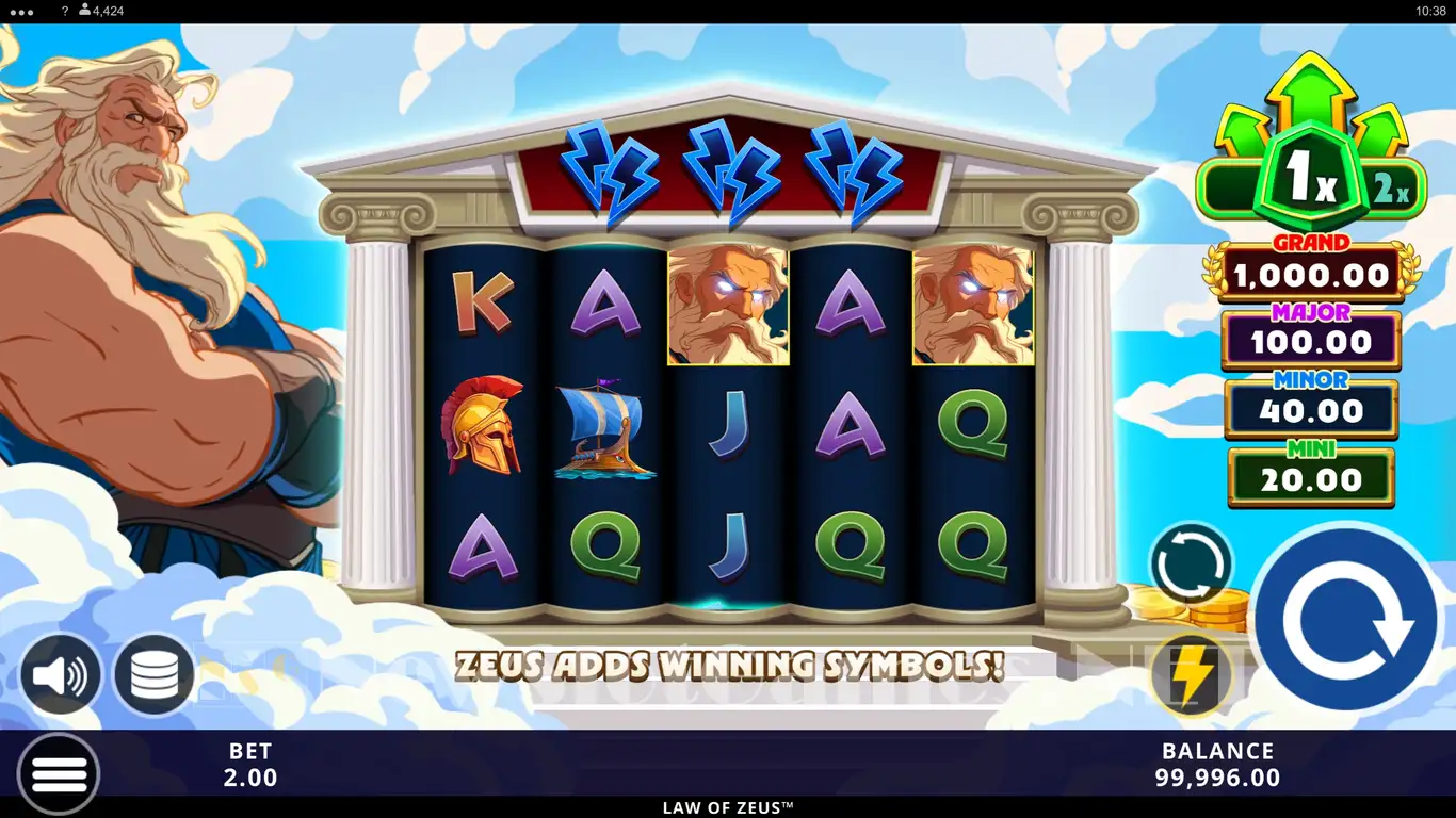 Law of Zeus Slot Game Review