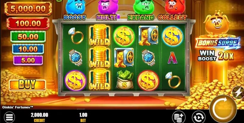 Oinkin' Fortune Slots