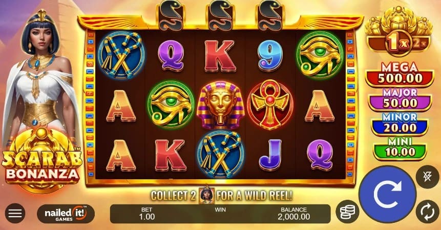 Scarab Bonanza Slot Game